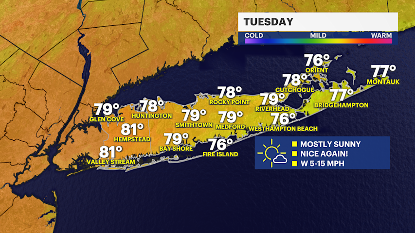 Video thumbnail for Another mostly dry day Tuesday before rain returns late week