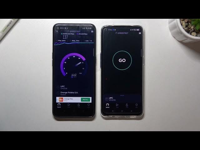 Video thumbnail for How to Test WiFi Speed on OPPO A53s in Comparison to OPPO Find X3 Lite - Download and Upload Check