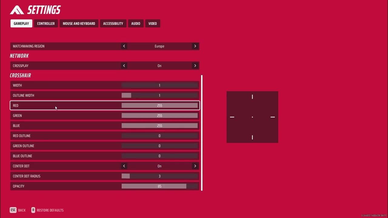 Video thumbnail for How To Customize Crosshair In The Finals