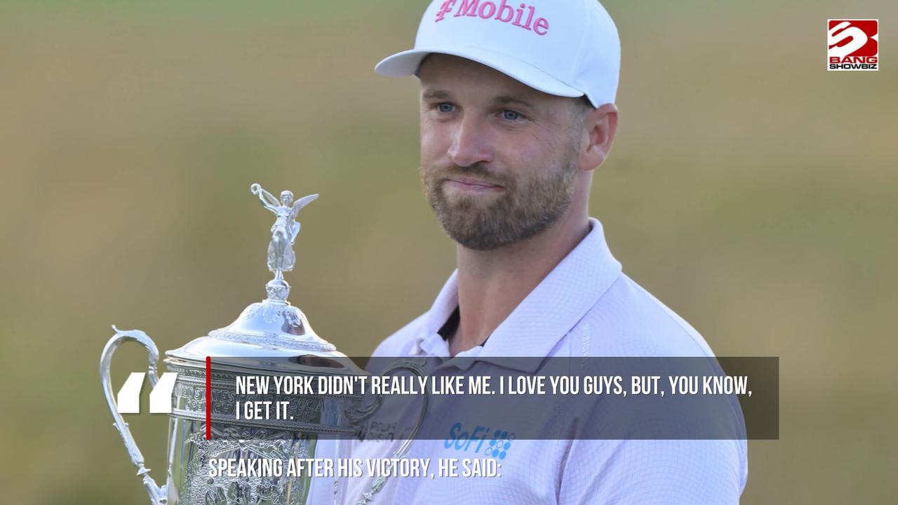 Video thumbnail for Wyndham Clark claims his second US Open title amidst a hostile New York crowd
