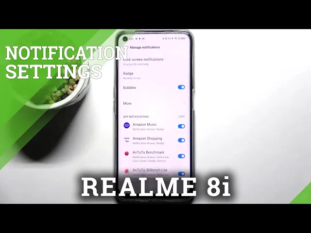 Video thumbnail for How to Turn On / Off App Notifications on REALME 8i – Manage Notifications