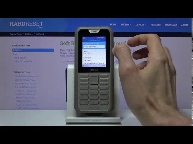 Video thumbnail for How to Activate Portable Hotspot in NOKIA 800 Tough – Share Mobile Data