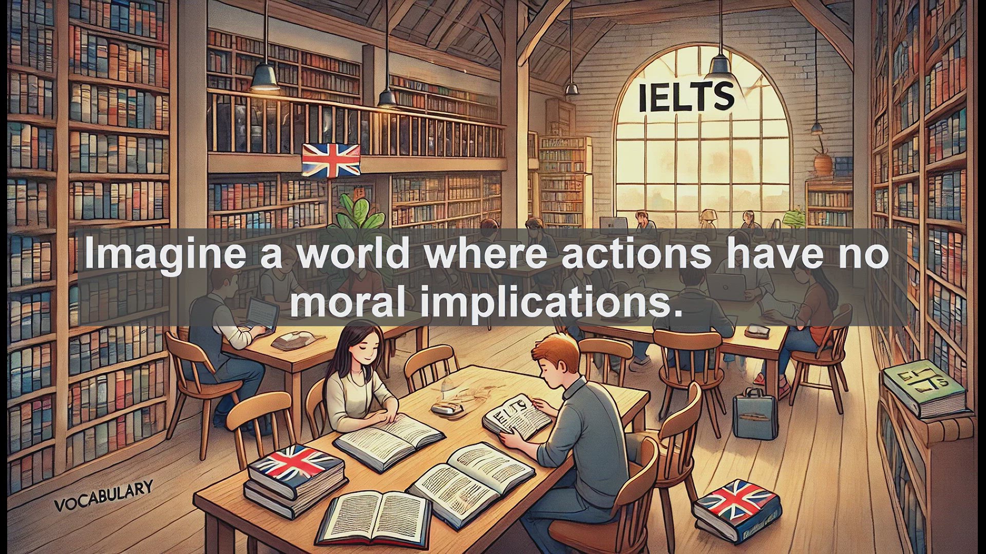 'Video thumbnail for 2000 Must Know IELTS 9.0 Vocabulary - Amoral: Understanding the IELTS Vocabulary Word'