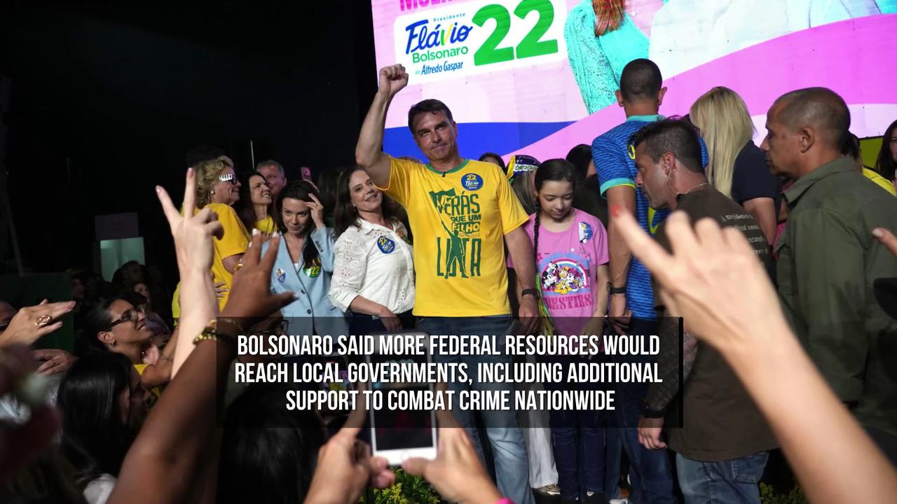 Video thumbnail for Brazil Presidential Rivals Rally Supporters Ahead of October 25 Runoff.