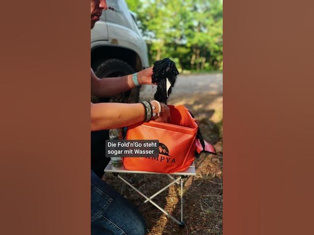 Video thumbnail for Die flexible Faltschüssel von Campya - für Wohnmobil, Caravan, Zelt, Camping
