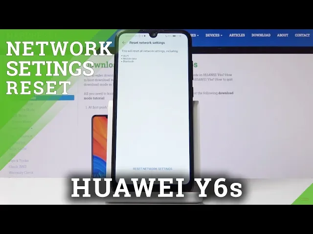 Video thumbnail for How to Reset Network Settings in HUAWEI Y6s – Reset Connection