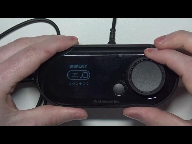 Video thumbnail for How To Change Display Brightness On Steelseries Arctis Pro | Game Dac