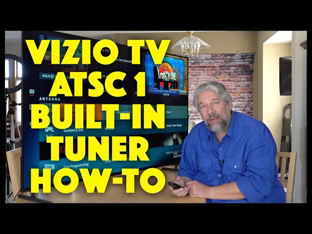 Video thumbnail for 2024 Vizio Quantum Pro 4K TV -- OTA Antenna Tuner - Hookup DEMO