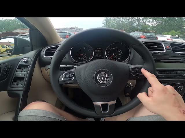 Video thumbnail for How to Check Vehicle Status in Volkswagen Golf VI ( 2008 - 2016 ) - First Method