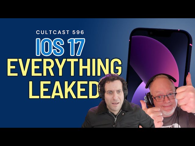 Video thumbnail for iOS 17 - everything leaked! (CultCast #596)