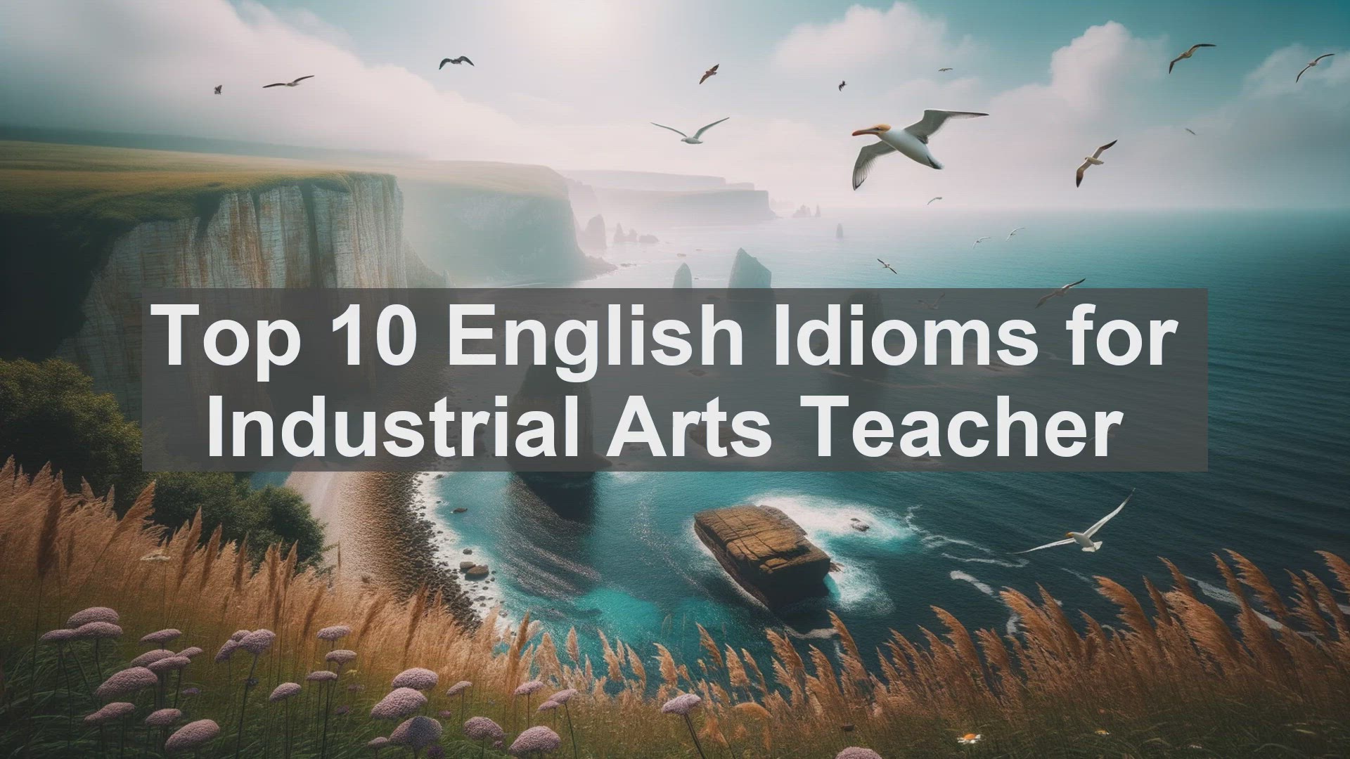 'Video thumbnail for Top 10 English Idioms for Industrial Arts Teacher'