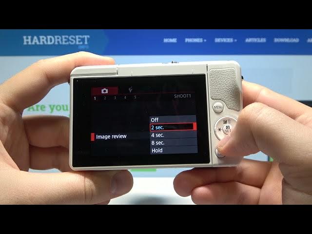 Video thumbnail for How to Change Image Review Time on Canon EOS M10 – Image Display Time