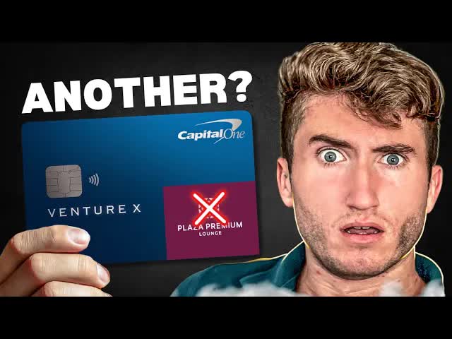 Video thumbnail for Capital One Venture X Credit Card Gets Another Small Nerf?