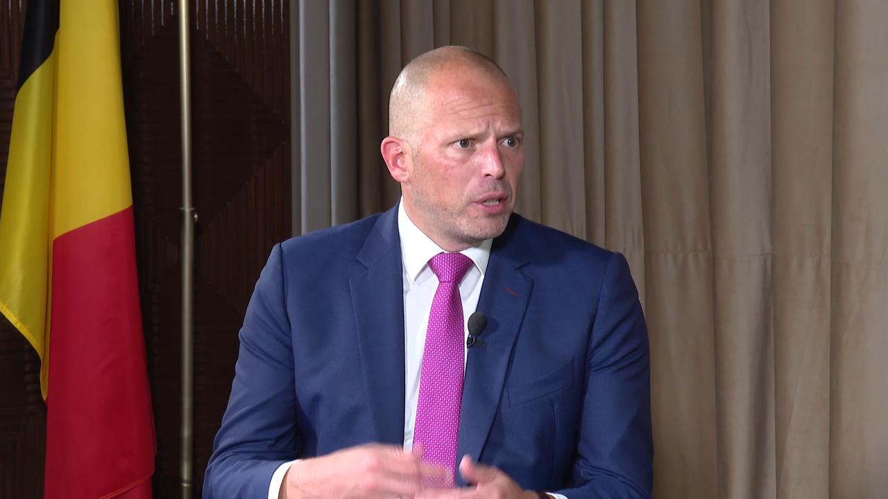 Video thumbnail for Türkiye: Belgian defense minister says Türkiye, Ukraine setting example for changing warfare methods.