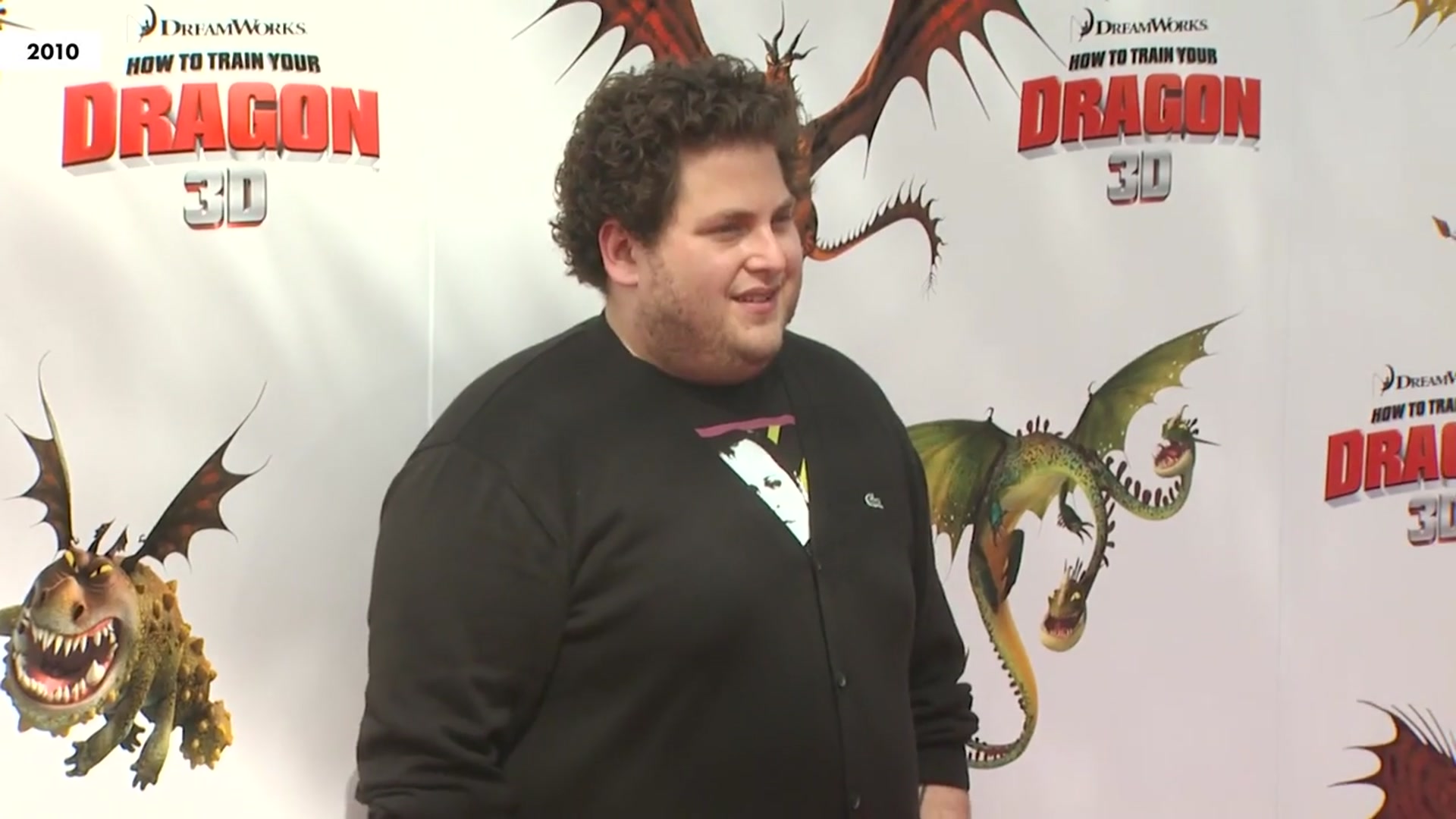 'Video thumbnail for Jonah Hill looks unrecognizable as he shows off slimmed-down frame'
