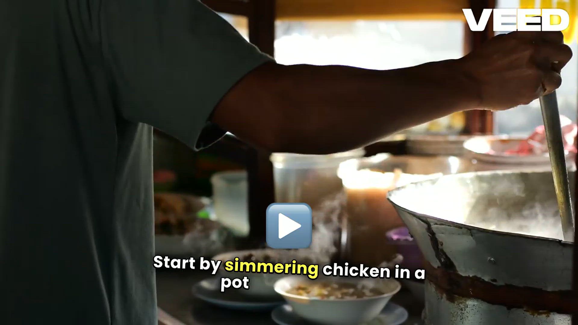'Video thumbnail for How to Make Homemade Chicken and Dumplings'