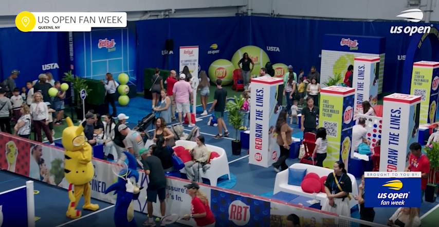 Video thumbnail for Road Trip: US Open Fan Week brings the stars to Queens ahead of event