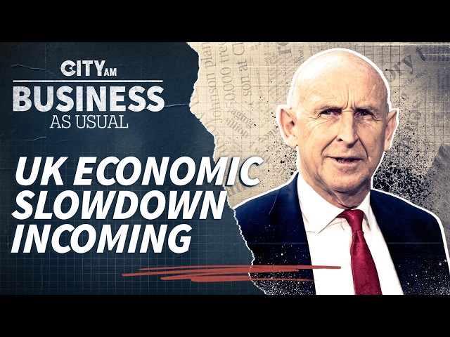 Video thumbnail for UK economy braces for shocks and incoming slowdown