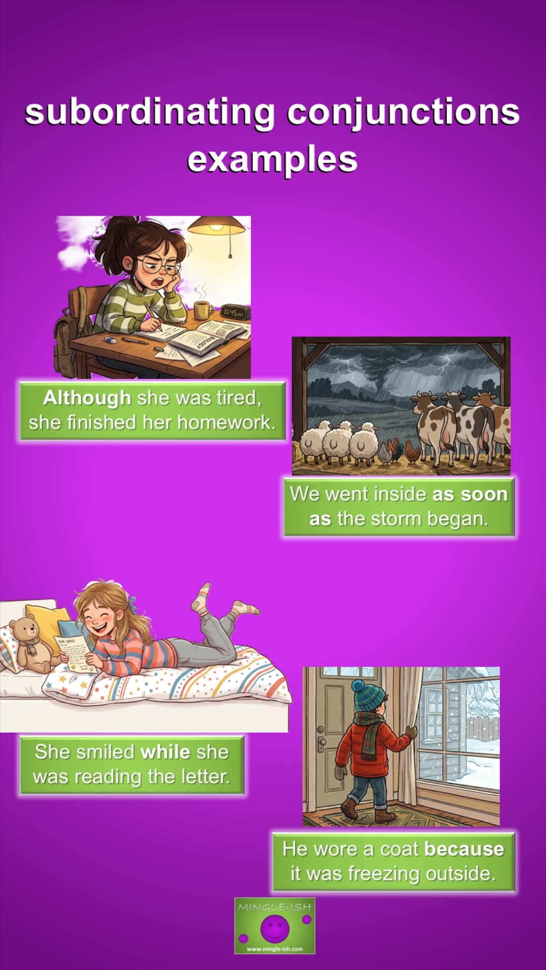 Video thumbnail for Conjunction Examples in English: Coordinating, Subordinating, and Correlative