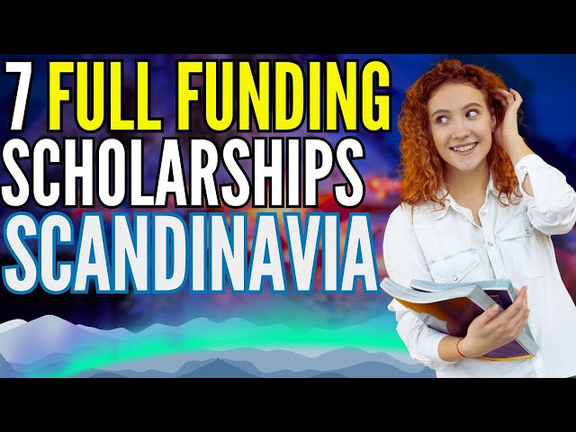 Video thumbnail for 7 Full Funding Scholarships in the Scandinavia for International Students