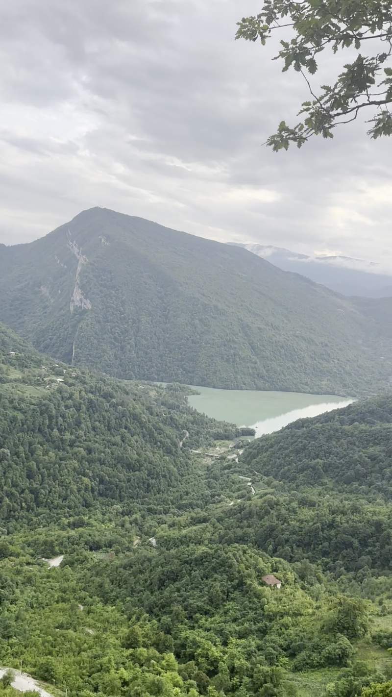 Video thumbnail for Hiking above Lailashi with Panoramic Mountain and Lake Views