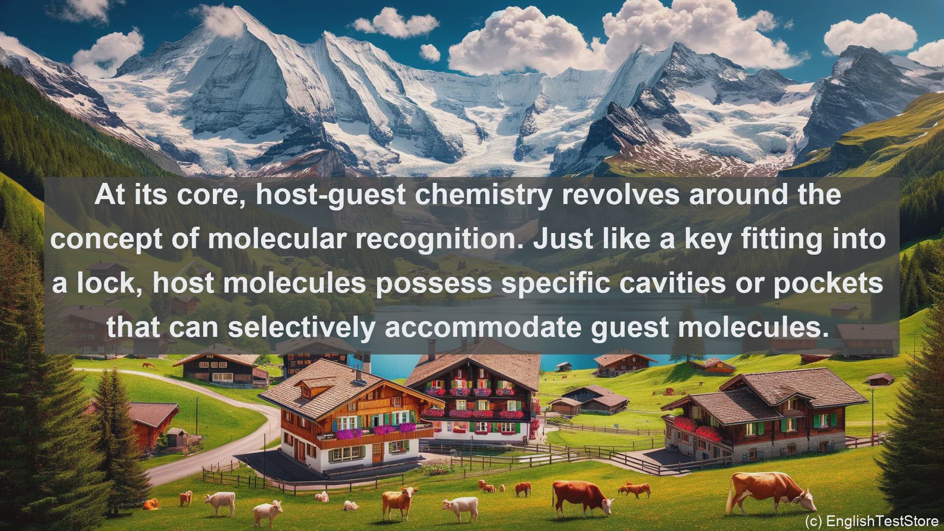 'Video thumbnail for Host guest chemistry in science  definition and examples'