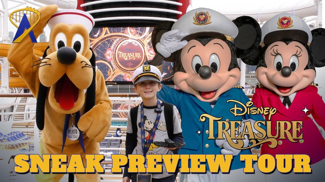 Video thumbnail for Kids-Eye View of the Disney Treasure, Preview with On The Scene Adventures