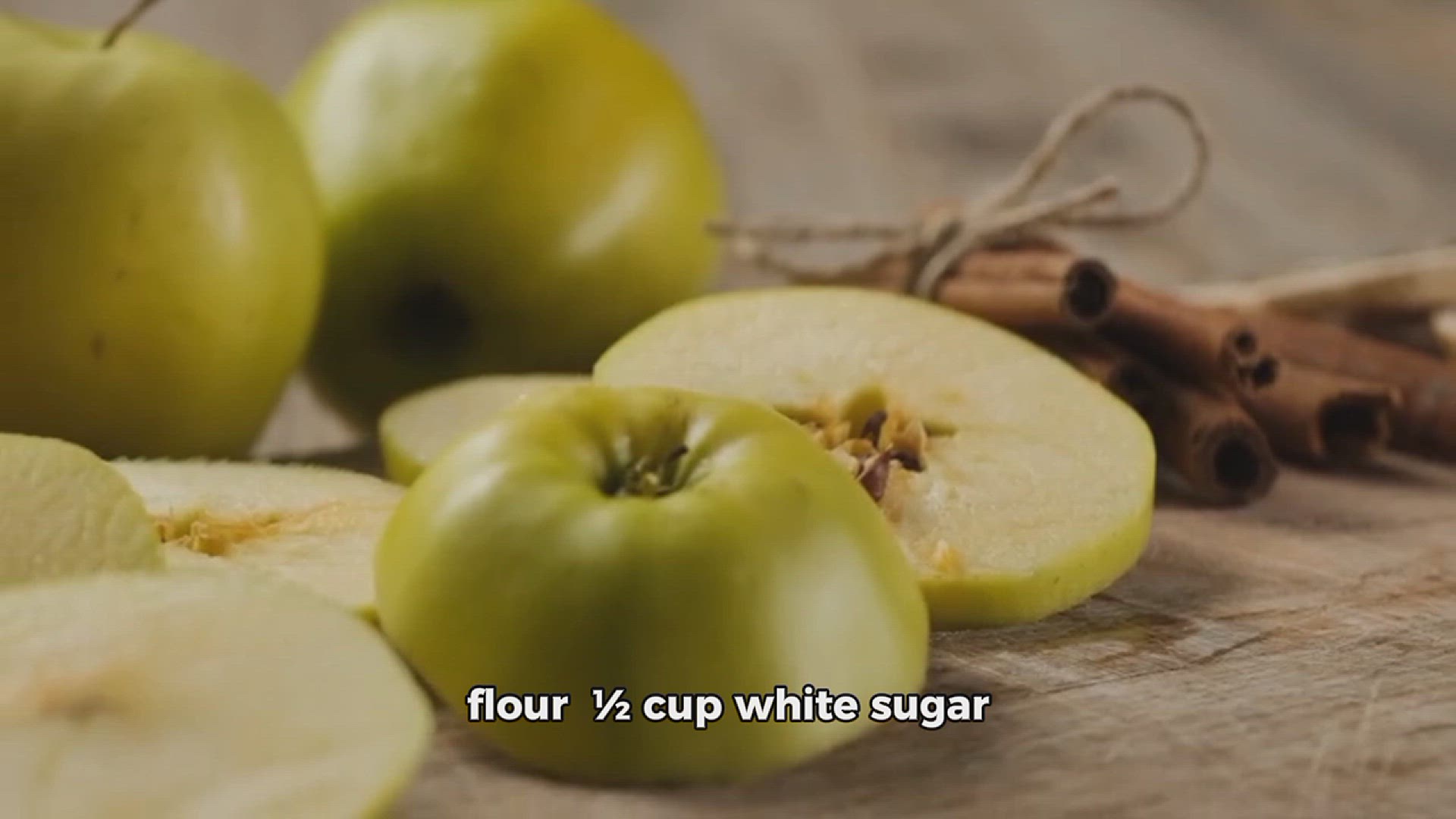 Video thumbnail for Apple pie recipe