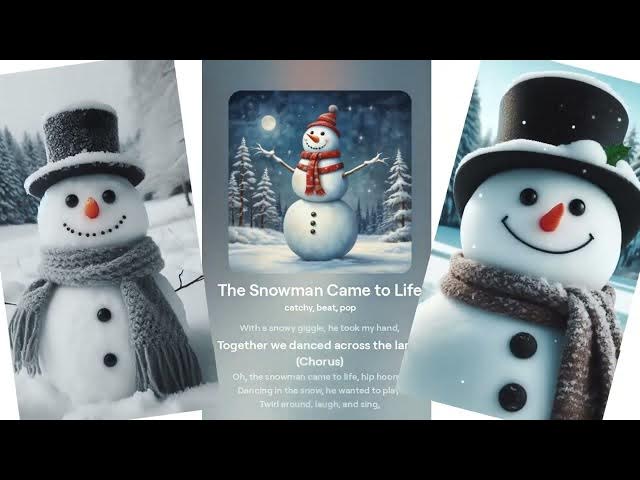 'Video thumbnail for The Snowman Came To Life'