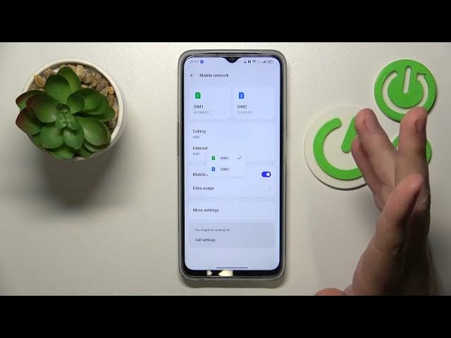 Video thumbnail for How to Switch the SIM Card Preferences on OPPO A77s