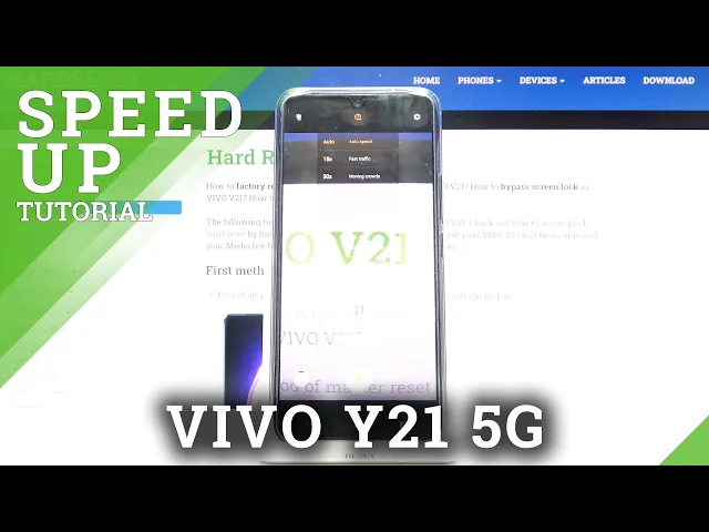 Video thumbnail for How to Record Timelapse on Vivo V21 5G - Speed Up Videos