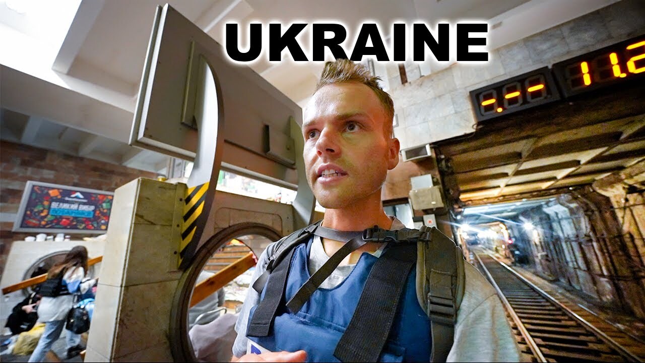 Video thumbnail for Inside Underground Bunker During Bombing in Ukraine War.