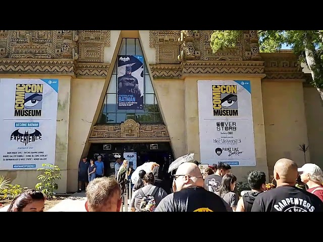 Video thumbnail for San Diego Comic Con 2019 50 years #SDCC #SDCC50 #sandiego #comiccon #SDCC2019 #batmanexperience