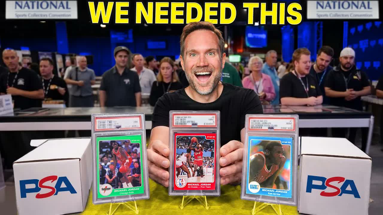 Video thumbnail for Sports Card Investor: Michael Jordan's $60,000 Packs PAY OFF?!