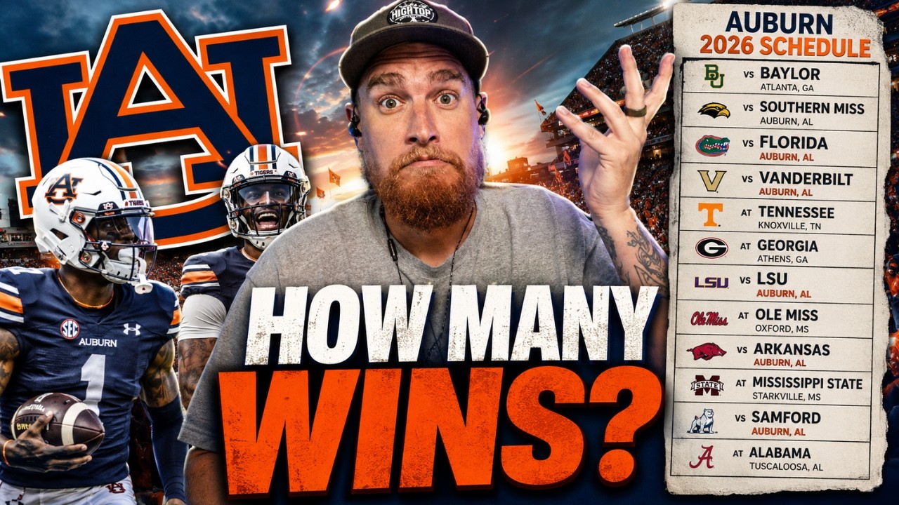 Video thumbnail for Gator Fan Predicts Auburn's 2026 Schedule - How Many Games Will the Tigers Win?