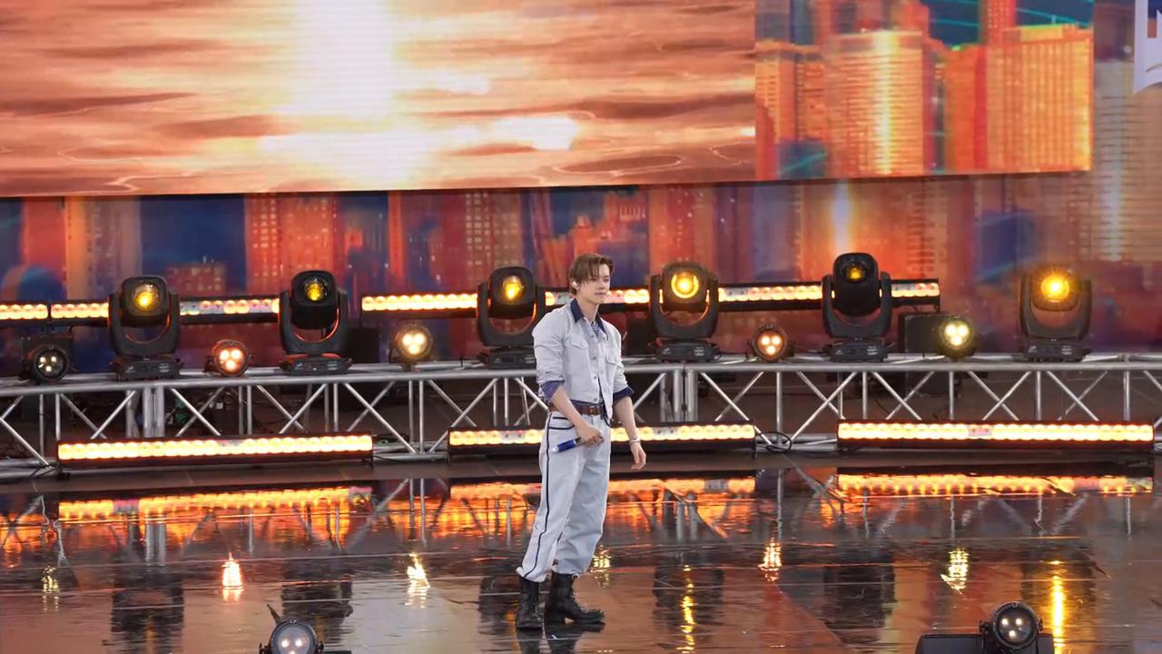 Video thumbnail for Yeonjun performs during the GMA 2026 Summer Concert Series.