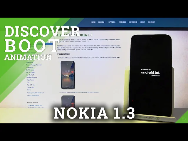 Video thumbnail for Nokia 1.3 - Android Starts Up