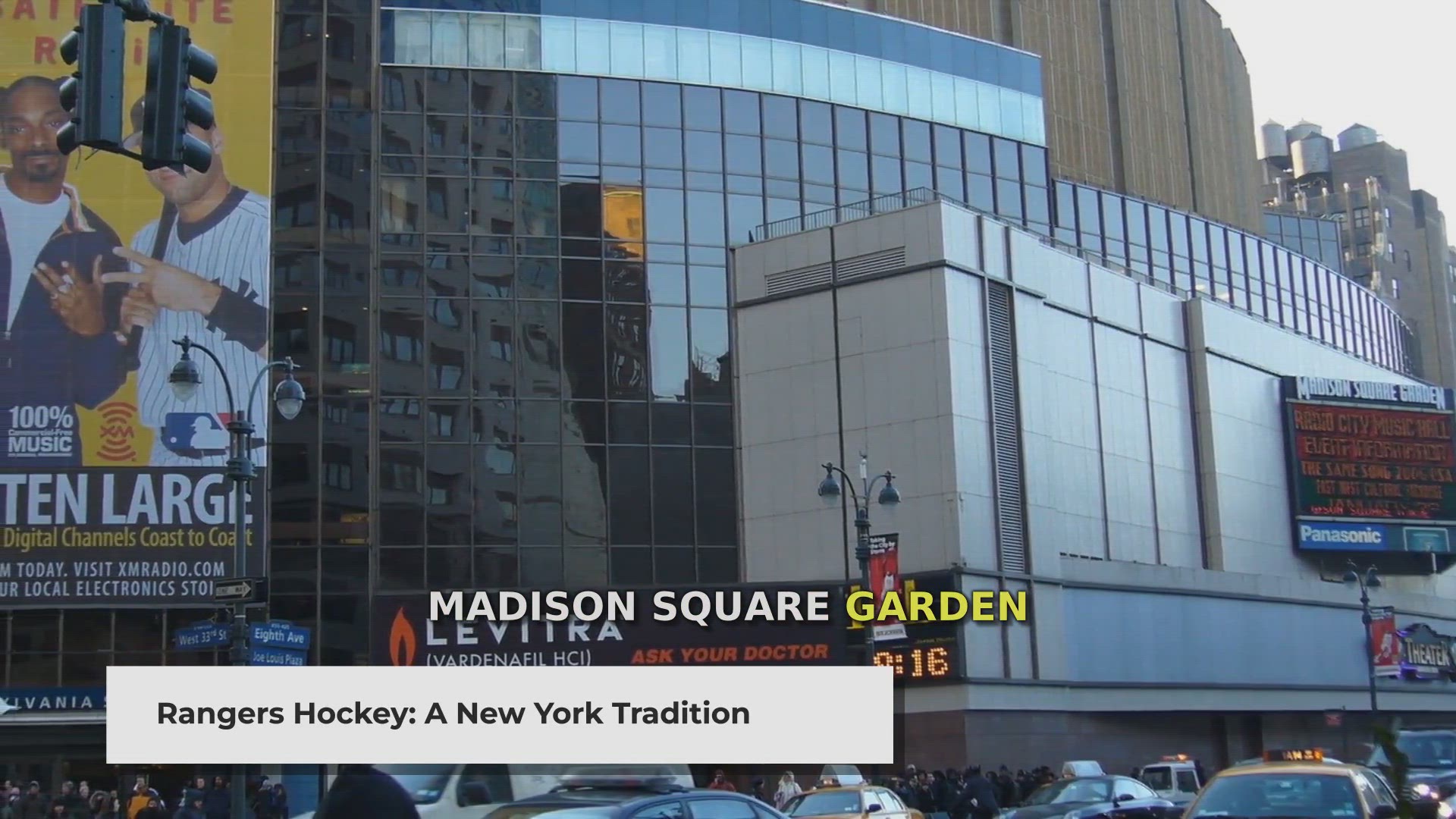 'Video thumbnail for New York Rangers Hockey: A Thrilling Experience at Madison Square Garden'
