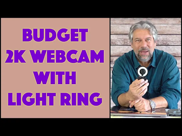 Video thumbnail for Workstream by Monoprice 2K Webcam with Light Ring -- DEMO & REVIEW