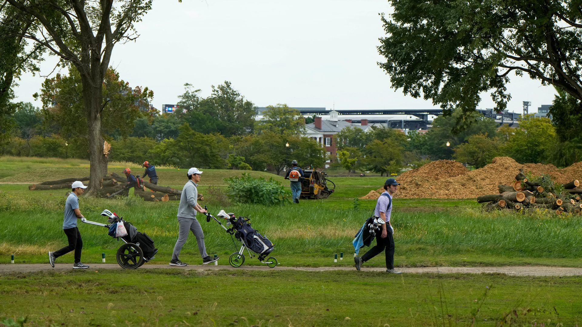 Video thumbnail for Judge ‘furious’ over tree removal at DC golf course, orders Trump administration to stop