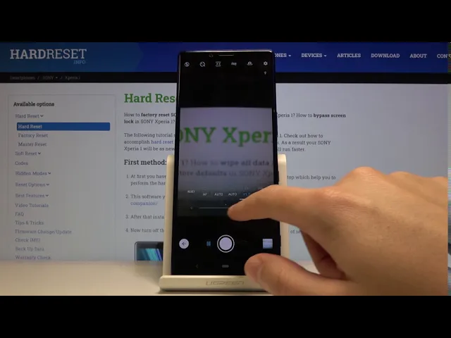Video thumbnail for How to Use Camera Pro Mode in SONY Xperia 1 – Find Advanced Camera Settings