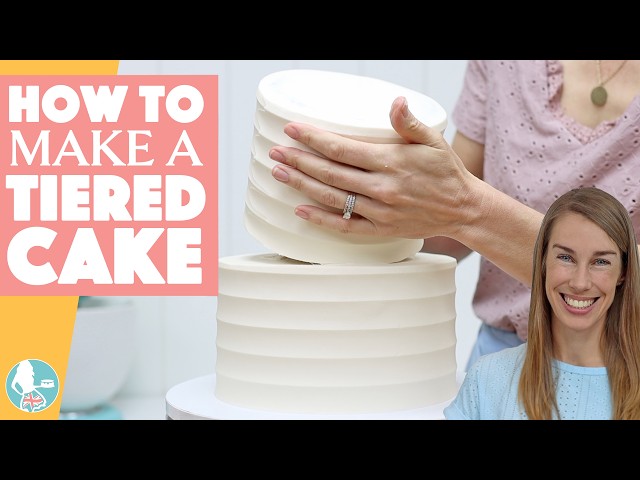 Video thumbnail for How to Make a TIERED CAKE