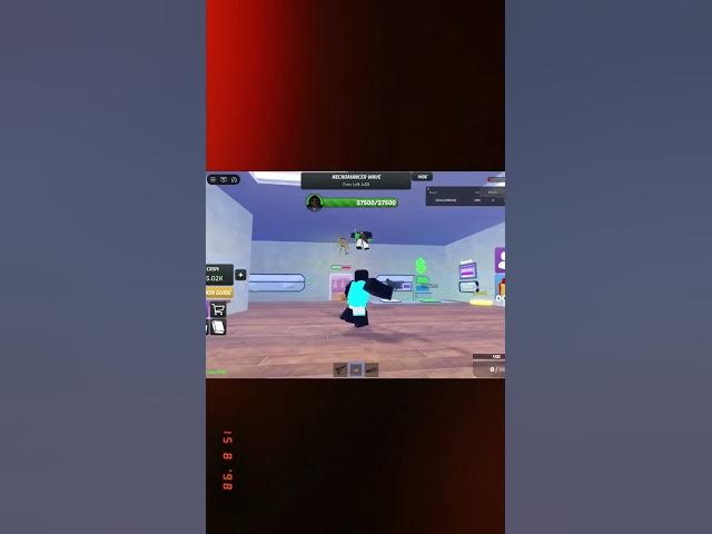 Video thumbnail for what it is like when the boss is on your beginner base in Zombie Battle Tycoon. #roblox #robloxedit