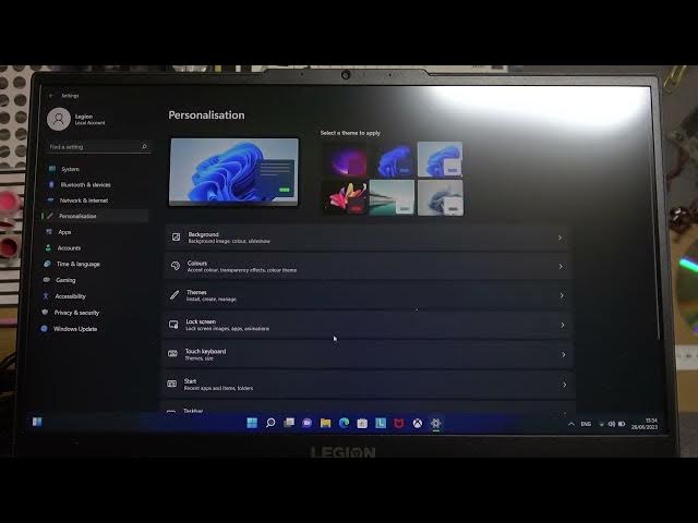 Video thumbnail for How To Change Theme For Lenovo Legion Laptop