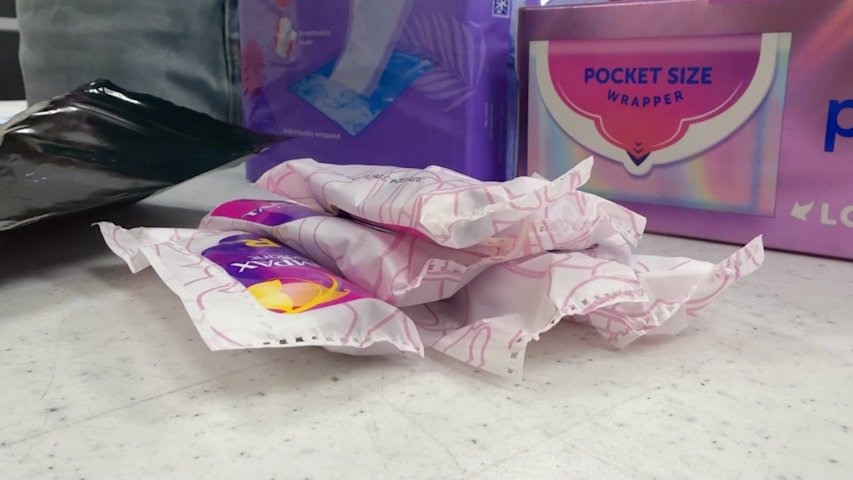 Video thumbnail for Westchester teens collect 6,000 pads, tampons to fight period poverty