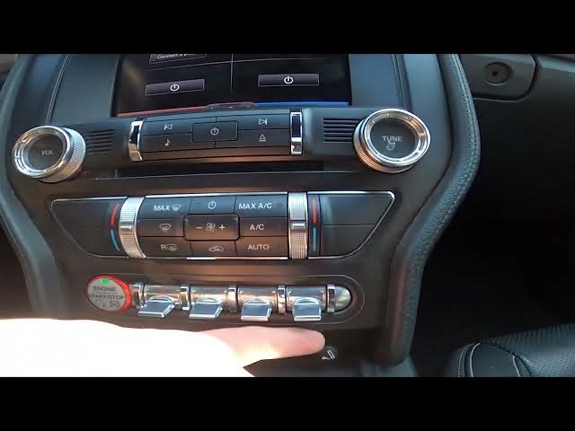 Video thumbnail for How to Change Driving Mode via Button in Ford Mustang VI ( 2014 – now )