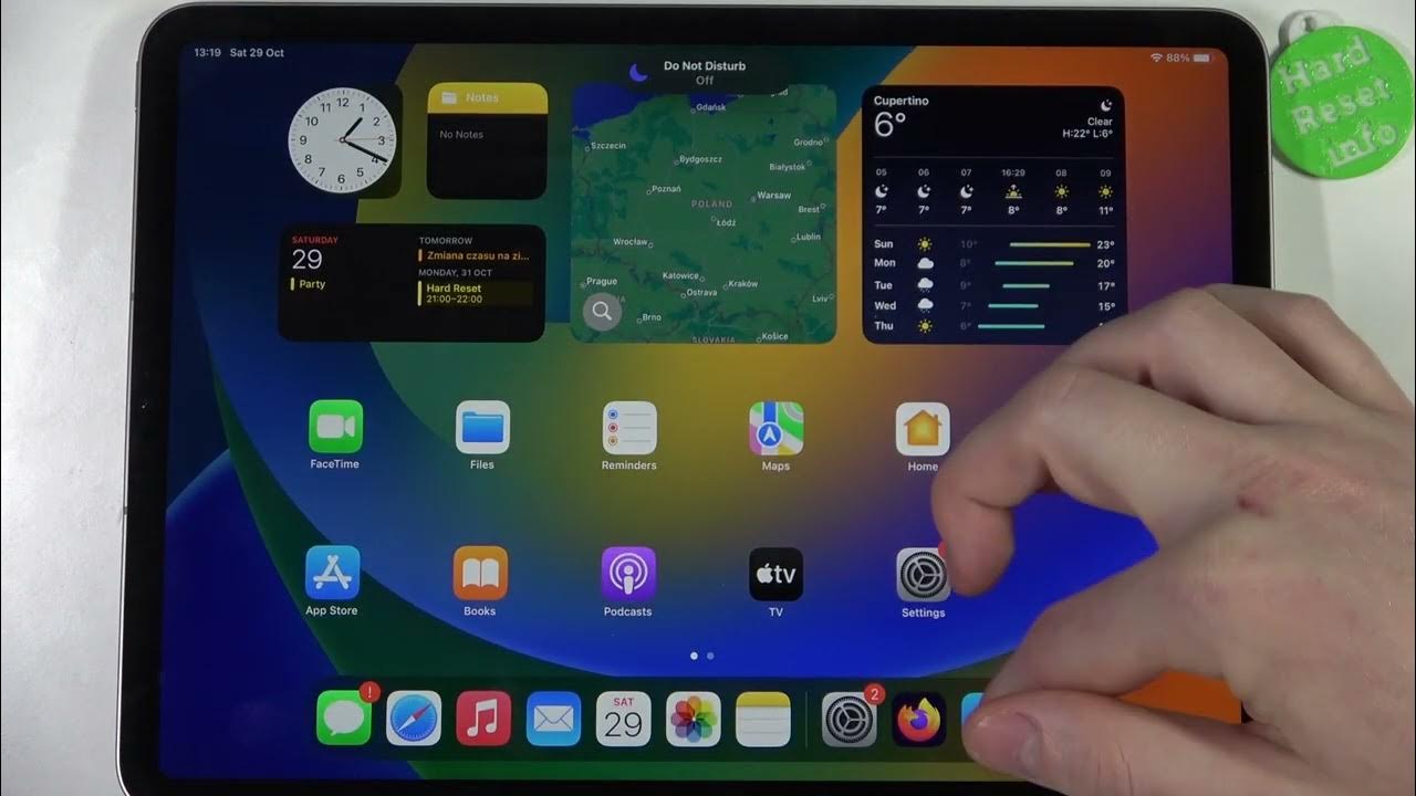 Video thumbnail for How to Fix the Network Issues on the iPad Pro 4th Gen (2022) - Set Automatic Time and Date
