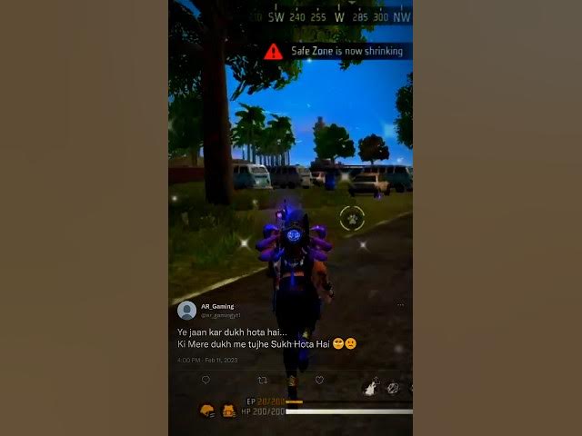 Video thumbnail for free fire broken satus #short #youtubeshorts