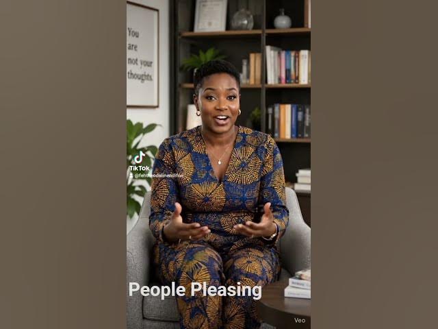 Video thumbnail for Do you know that people pleasing is a response to Trauma?