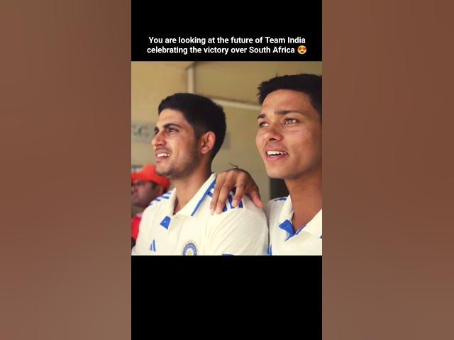 Video thumbnail for If celebration had a face, no better than Yashasvi Jaiswal and Shubman Gill.. 😍